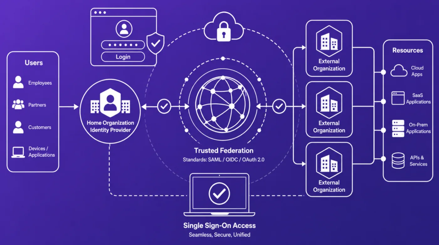 Workforce IAM architecture diagram